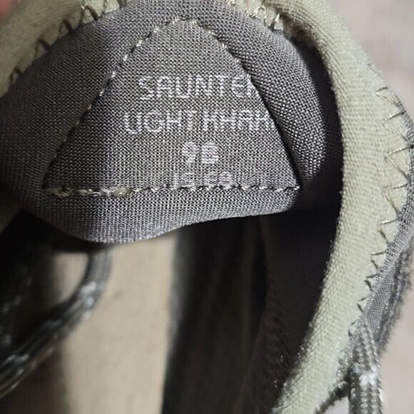 Earth Saunter Light Khaki Tan Shoes Size 9 - Picture 7 of 8